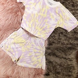 Adidas Tie Die Shorts
